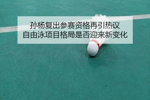 孙杨复出参赛资格再引热议 自由泳项目格局是否迎来新变化